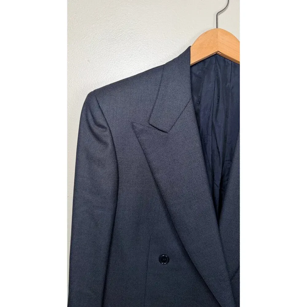Stefano Ricci Double Breasted Wool Suit Navy 46IT/36 US $8000 - Picture 9 of 12